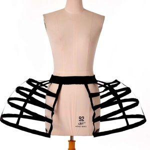 Pannier Petticoat Women Victorian Bustle Cages Hoop Skirt Cage Skirt for Women